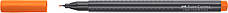 Капілярна тригранна ручка Faber-Castell Grip Finepen, 0,4 мм, Помаранчевий