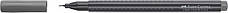Капілярна тригранна ручка Faber-Castell Grip Finepen, 0,4 мм, Теплий сірий