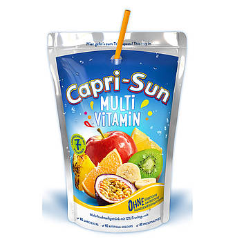 Сік Capri-Sun Multivitamin Мультивітамін 200мл, (40шт/ящ)