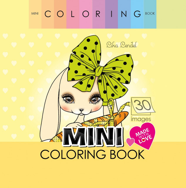 Раскраска mini coloring book антистресс в асортименті