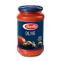 Соус Barilla Olive томатный с черными и зелеными оливками без глютена 400гр, (6шт/ящ)