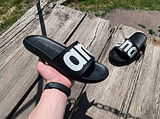 Чоловічі шльопанці Arena Urban Slid AD 00433-101 чорні з білим, фото 3