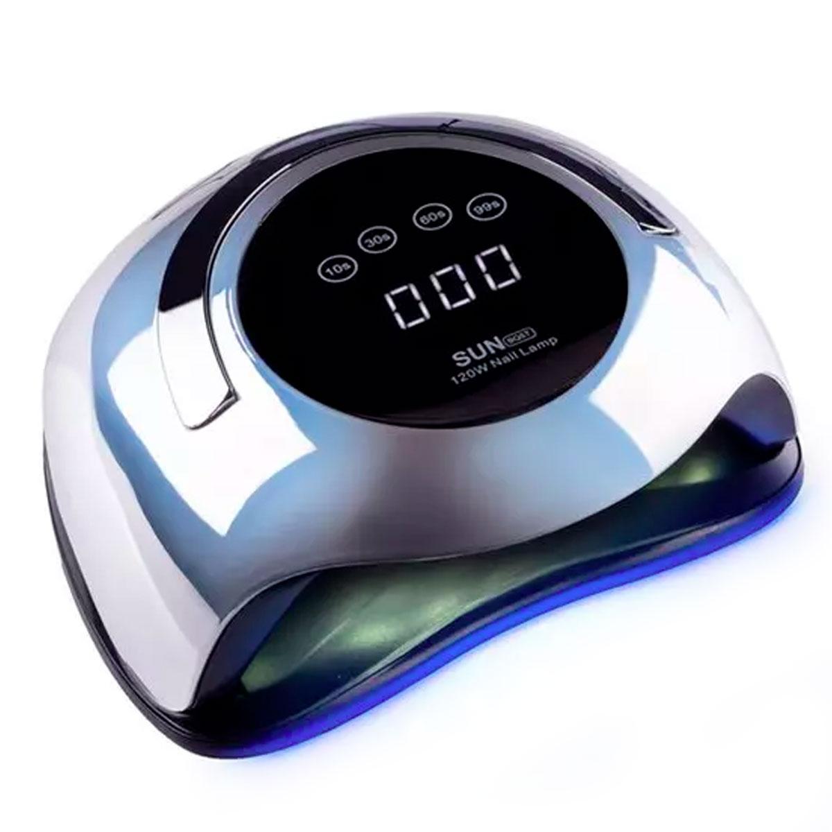 Лампа для манікюру UV-LED SUN BQ-5T 120 Вт (дзеркальна)