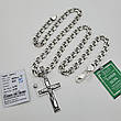 Срібний ланцюжок с хрестиком Срібло 925 проби ланцюг і хрест., фото 6