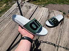 Чоловічі шльопанці Arena Urban Slid AD 00473-103 arana grey-army олива, фото 3