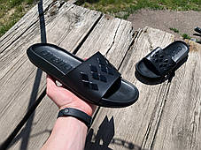 Чоловічі шльопанці Arena Urban Slid AD 00473-107 Diamonds Black-Black чорні, фото 3