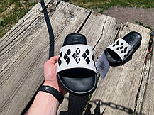 Чоловічі шльопанці Arena Urban Slid AD 00473-104 diamonds black-white чорні з білим, фото 5