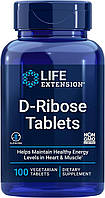 Life Extension D-Ribose / Д-рибоза для поддержания клеточной энергии и здоровья сердца 100 таблеток