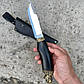 Ніж ЛИЦАР Gorillas BBQ туристичний сталь 50Х14мф KN7, фото 5