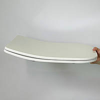 Сидіння для унітазу з термопласту з кришкою з мікроліфтом Canto 0339, Високоякісне туалетне сидіння, фото 6