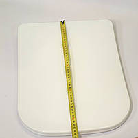 Сидіння для унітазу з термопласту з кришкою з мікроліфтом Canto 0339, Високоякісне туалетне сидіння, фото 8