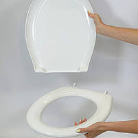 Кришка для унітазу з термопласту Comfort 0301, фото 3