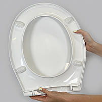 Кришка для унітазу з термопласту Comfort 0301, фото 6