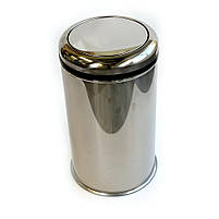 Відро для сміття з нержавіючої сталі з кришкою (45L), фото 3
