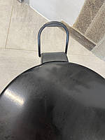 Відро для сміття з педаллю з неіржавкої сталі 5 літрів 26 см, діаметр 21 см чорного кольору, фото 5