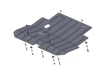 Захист двигуна Toyota Hiace XH10 (1995-2012) механіка 2.5, 2.4 D