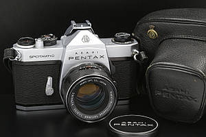 Pentax Spotmatic SP kit Super-Multi-Coated Takumar 55mm f1.8