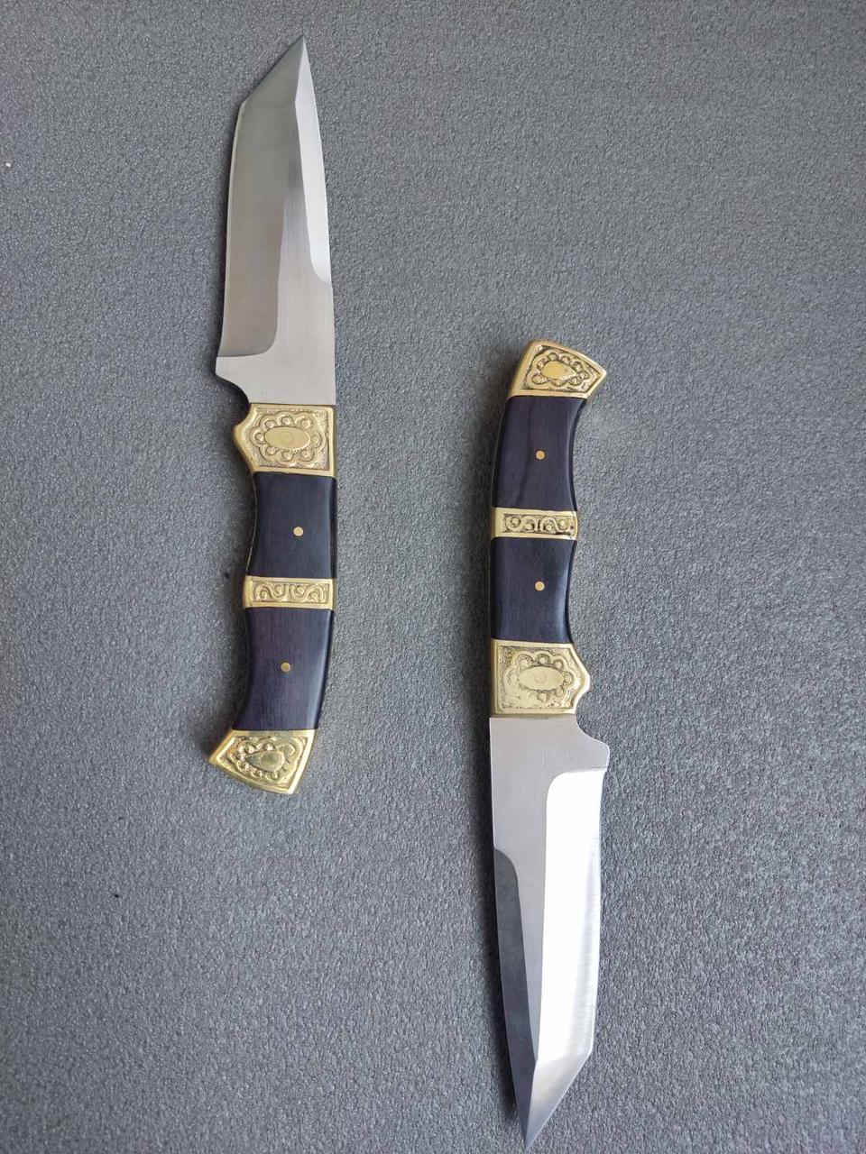 Армійський ніж Боуї бойовий, мисливський зі шкіряними піхвами Т103