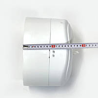 Великий диспенсер для туалетного паперу з боковим витягуванням пластиковий (Сірий), фото 8