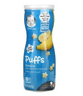 Gerber, Снек Puffs с хлопьями, для детей в возрасте от 8 месяцев, со вкусом банана, 42 г