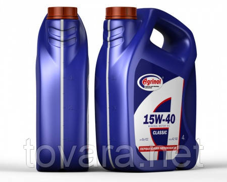 Автомобільна олива Агрінол 15W-40 SF/CC Classic 4L No AT22010607