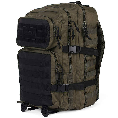 Тактичний рюкзак MIL-TEC ASSAULT 36 Л. Olive/Black