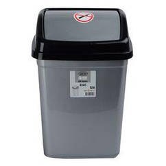 Корзина д/мусора VIOLET HOUSE 0101 METALIC с/кр.5 л (0101 METALIC с/кр.5 л)