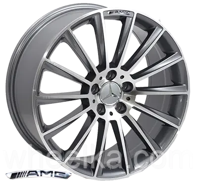 Литі диски R17 PCD5x112 ZW BK836 GP ET35 DIA66.6 8.0j Київ