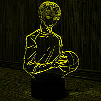 Акриловый светильник-ночник Тобио Кагеяма желтый tty-n001664