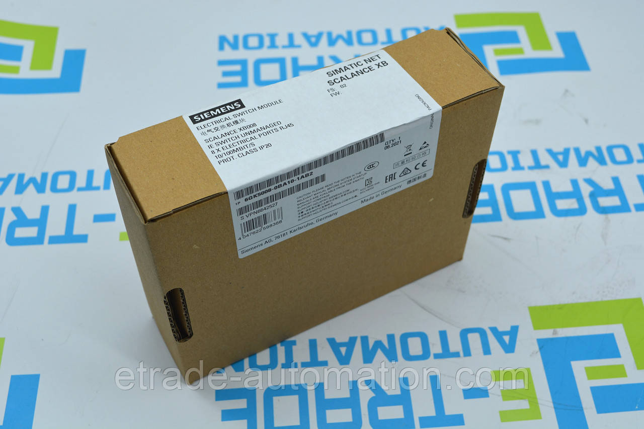 Комутатор Siemens 6GK5008-0BA10-1AB2, фото 1