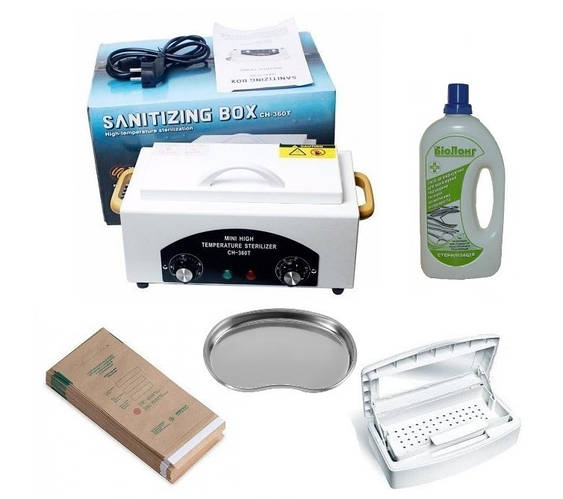 Набор для стерилизации маникюрных инструментов с сухожаровым ...