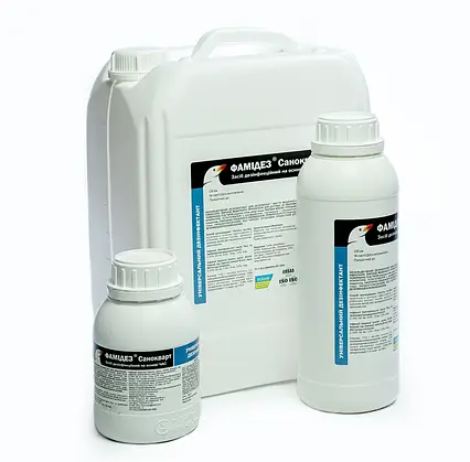 Фамідез - Санокварт 1 л – дезінфекція і миття поверхонь