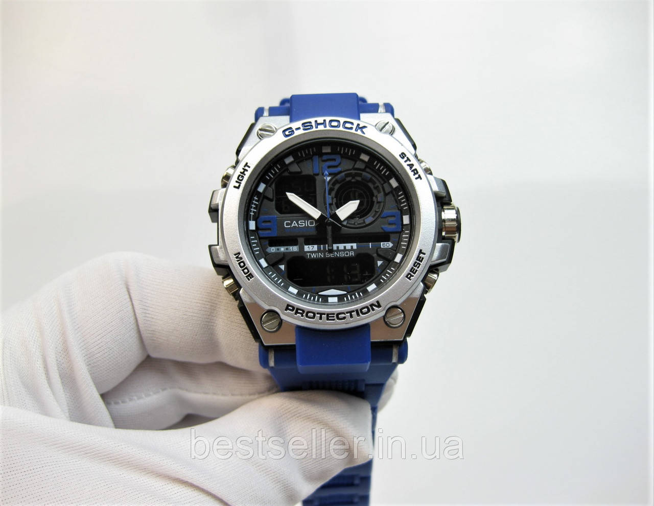 CASIO G-SHOCK GST-1000 Silver/Blue.