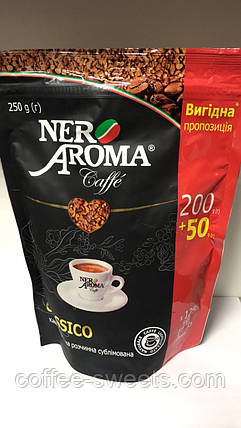 Кава розчинена Nero Arma Classico сублімований 250g, фото 2