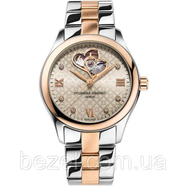 Жіночий годинник Frederique Constant Ladies Automatic DOUBLE HEART BEAT FC-310LGDHB3B2B, фото 1