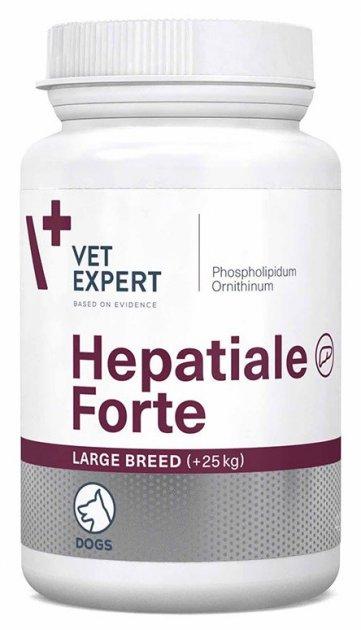 Кормовая добавка HEPATIALE Forte Large Breed +25 кг для улучшения функций печени крупных пород собак 40 табл - фото 1 - id-p1632277793