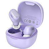 Bluetooth навушники Baseus Encok TWS WM01 Purple, фото 2