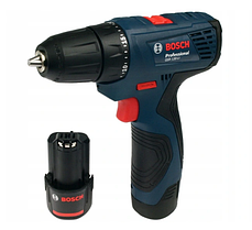 Акумуляторний шуруповерт Bosch GSR 120 LI (06019G8000): 30/13 Нм, 1300 об/хв, 2 Акб 12 В / 2 Ач Li-ion,1 кг, фото 3