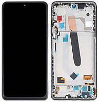 Дисплей Xiaomi Mi11i, Mi11X, Mi11X Pro, Redmi K40, Poco F3 з тачскрином і рамкою, оригінал 100% Service Pack, Black