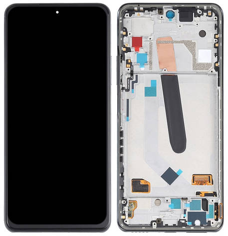 Дисплей Xiaomi Mi11i,Mi11X,Mi11X Pro,Redmi K40,Poco F3 с тачскрином и рамкой, оригинал 100% Service Pack,Black, фото 2