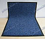 Килимок брудозахисний Бавовна, 60х90см., синій з блакитним, фото 7