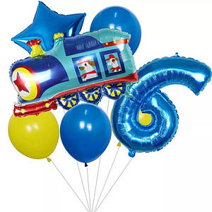 Фонтан із кульок | Паровозик