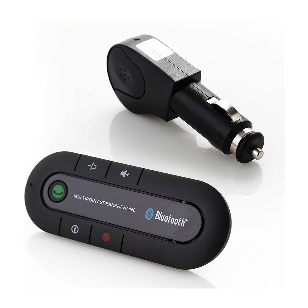 Автомобильное беспроводное устройство громкой связи Bluetooth HANDSFREE KIT SPEAKER с креплением на - фото 4 - id-p1632347446