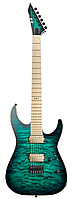 Електрогітара ESP E-II M-II NT (Black Turquoise Burst)