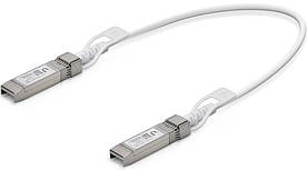 Кабель Ubiquiti UC-DAC-SFP+, UniFi SFP DAC Patch Cable, 0,5m, 10Gbps, white