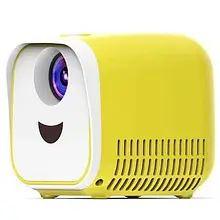 Vivibright L1 дитячий міні проектор кубик - Жовтий/Білий