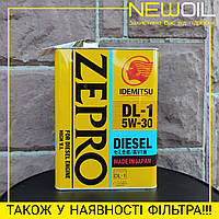 Моторное масло Idemitsu Zepro Diesel DL-1 5w30 4л