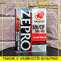 Моторна олива Idemitsu Zepro Euro Spec 5w40 4 л