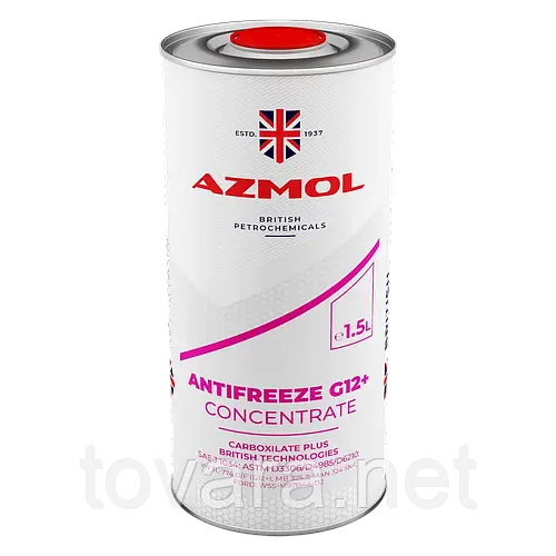 Купити Концентрат охолоджувальної рідини Азмол Antifreeze G-12+ 1.5L No ...