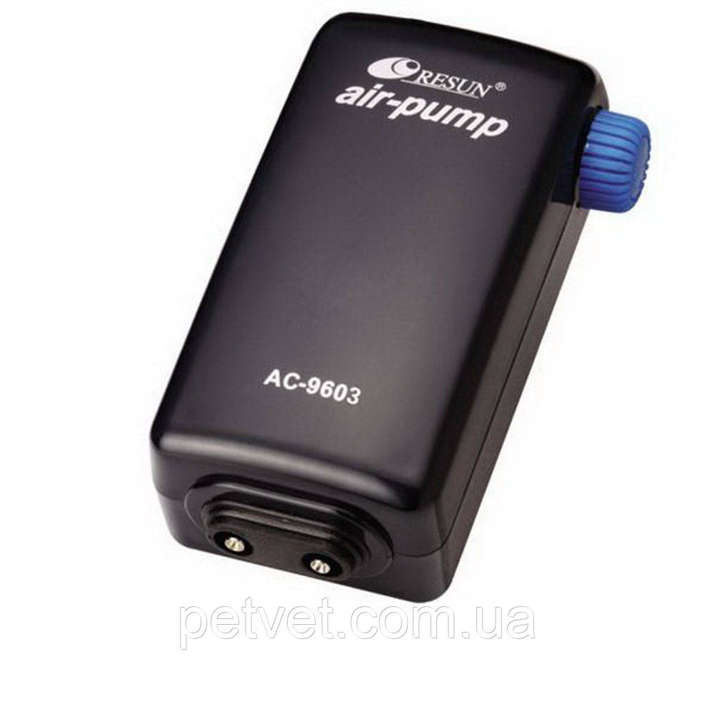 Компресор Resun AC 9603, потужний, двоканальний, фото 1